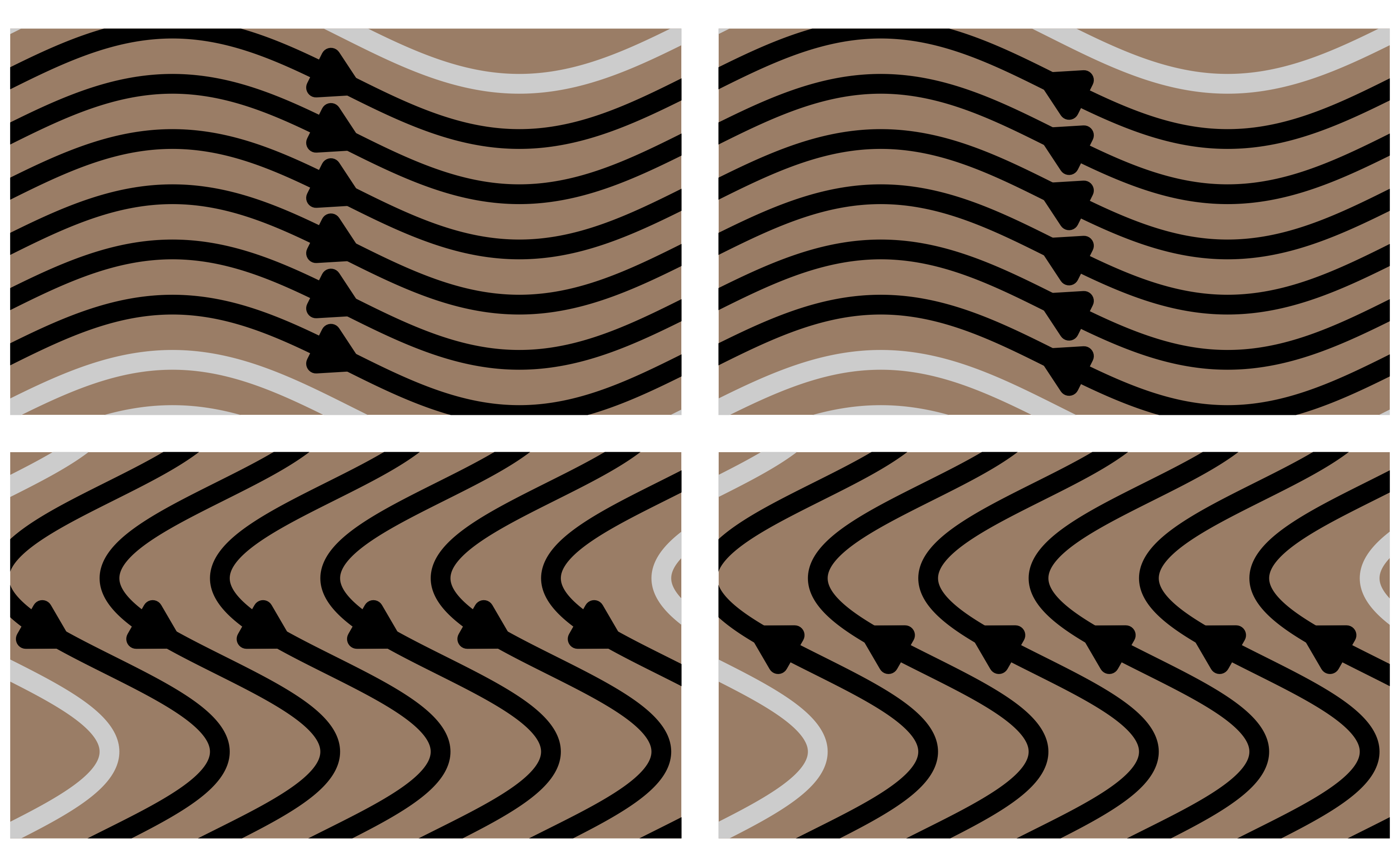 Procedural art showing smooth curved lines arranged to appear similar to the elemental stones from the movie Fifth Element.